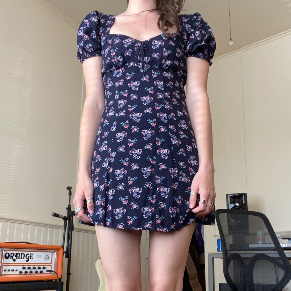 Floral Mini Dress